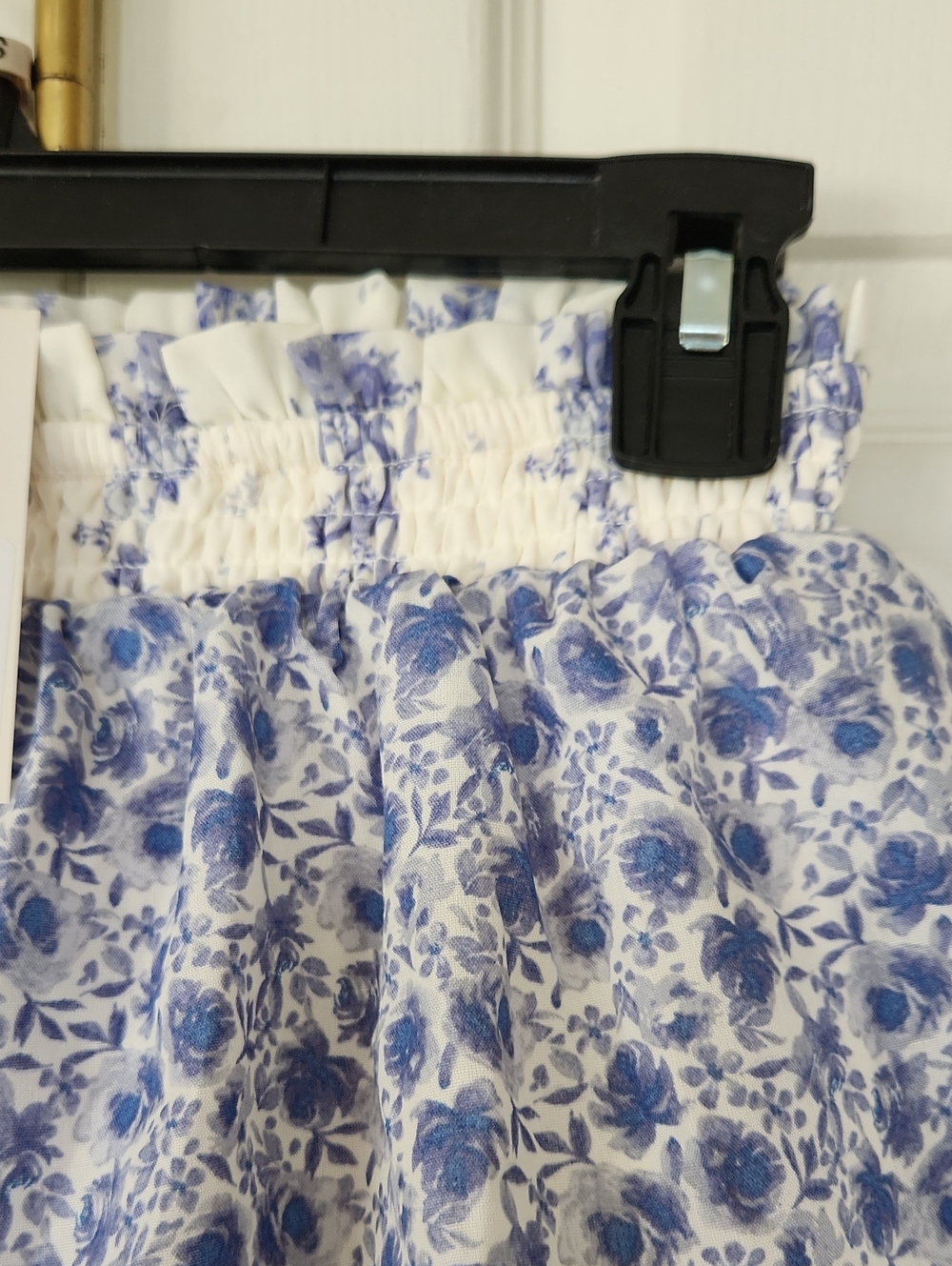 NWT, Long Blue And White Skirt, Small - Picture 2 of 7